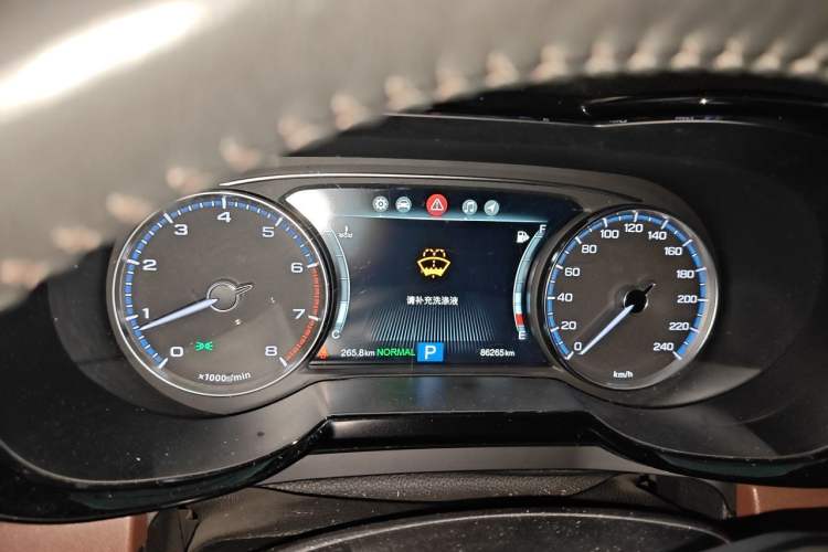 Used GAC Trumpchi GS8 2019 390T Two-Wheel Drive Luxury Smart Connectivity Version (7 Seats) Instrument Cluster