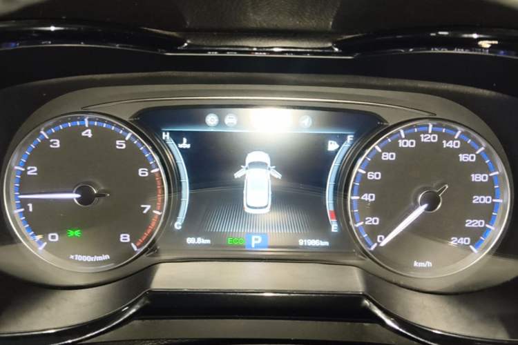 Used GAC Trumpchi GS8 2019 390T Two-Wheel Drive Luxury Smart Connectivity Version (7 Seats) Instrument Cluster