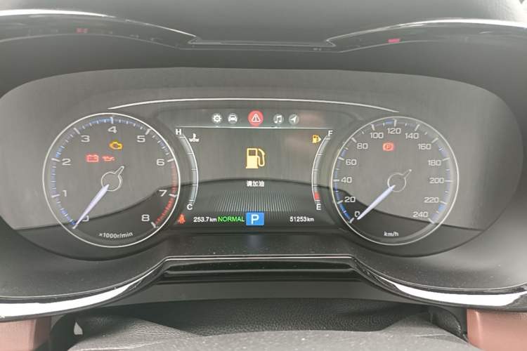 Used GAC Trumpchi GS8 2019 390T Two-Wheel Drive Luxury Smart Connectivity Version (7 Seats) Instrument Cluster