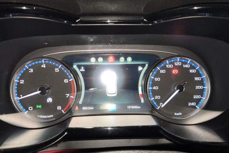 Used GAC Trumpchi GS8 2019 390T Two-Wheel Drive Luxury Smart Connectivity Version (7 Seats) Instrument Cluster