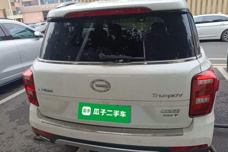 Used GAC Trumpchi GS8 2019 390T Two-Wheel Drive Luxury Smart Connectivity Version (7 Seats) Rear
