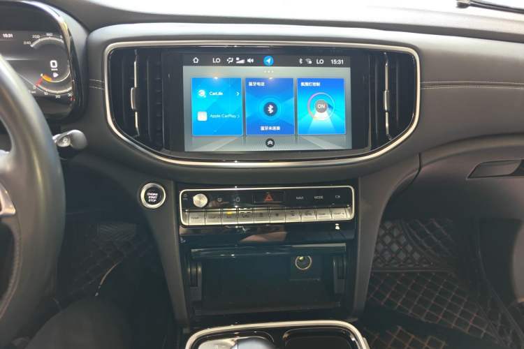 Used GAC Trumpchi GS8 2020 390T Two-Wheel Drive Luxury Smart Connectivity Version (7 Seats) Audio And AC Panel