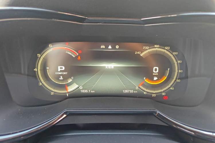 Used GAC Trumpchi GS8 2020 390T Two-Wheel Drive Luxury Smart Connectivity Version (7 Seats) Instrument Cluster
