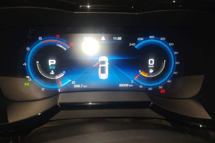 Used GAC Trumpchi GS8 2020 GS8S 390T Two-Wheel Drive Luxury Smart Connectivity Version Instrument Cluster