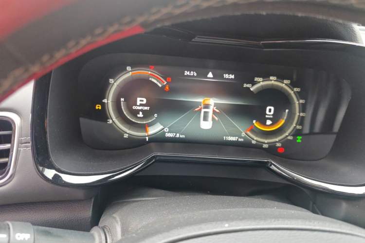 Used GAC Trumpchi GS8 2020 390T Four-Wheel Drive Luxury Smart Connectivity Commemorative Edition (7 Seats) Instrument Cluster