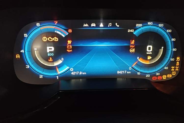 Used GAC Trumpchi GS8 2020 390T Four-Wheel Drive Luxury Smart Connectivity Commemorative Edition (7 Seats) Instrument Cluster