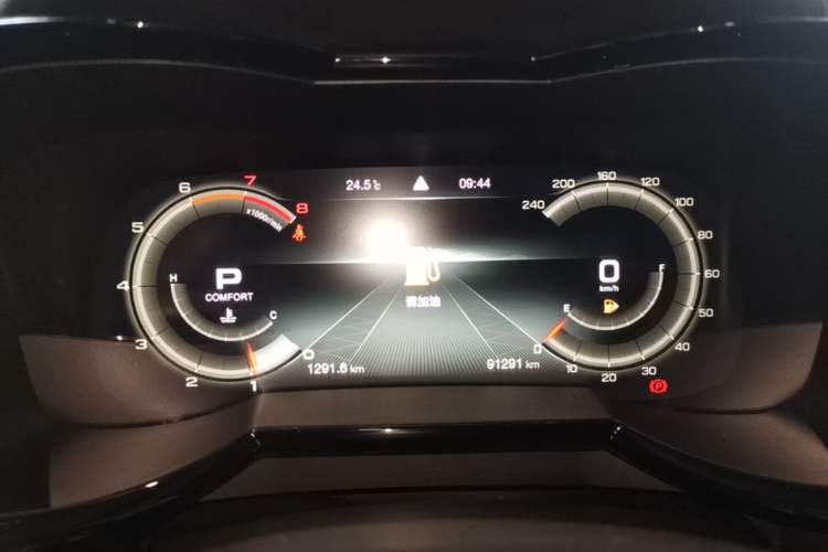 Used GAC Trumpchi GS8 2020 390T Two-Wheel Drive Luxury Smart Connectivity Commemorative Edition (7 Seats) Instrument Cluster