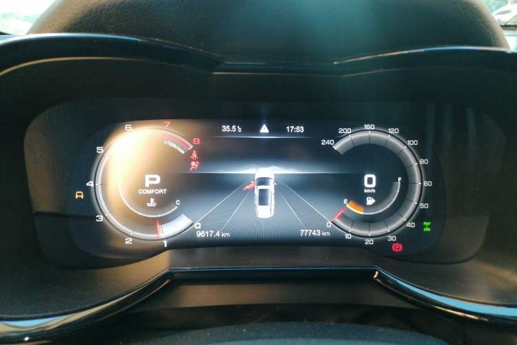 Used GAC Trumpchi GS8 2020 390T Four-Wheel Drive Luxury Smart Connect Edition (7 Seats) Instrument Cluster