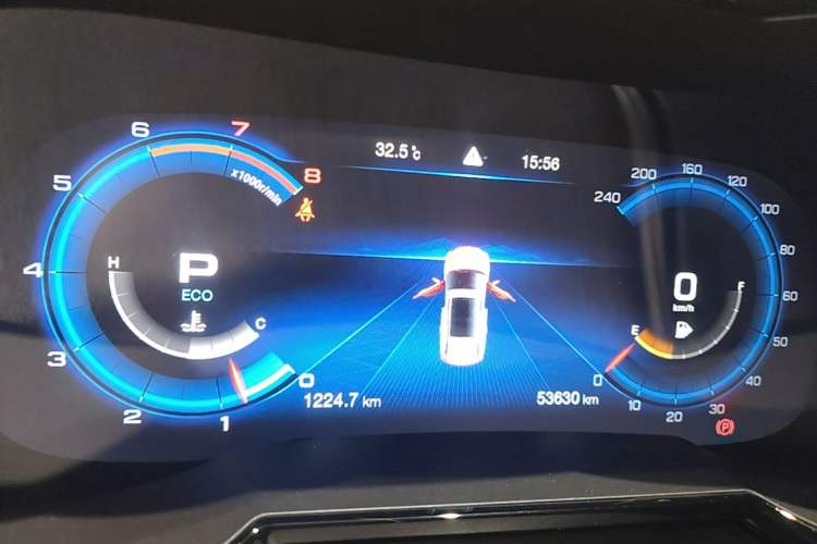 Used GAC Trumpchi GS8 2020 GS8S 390T Two-Wheel Drive Luxury Smart Connectivity Version Instrument Cluster