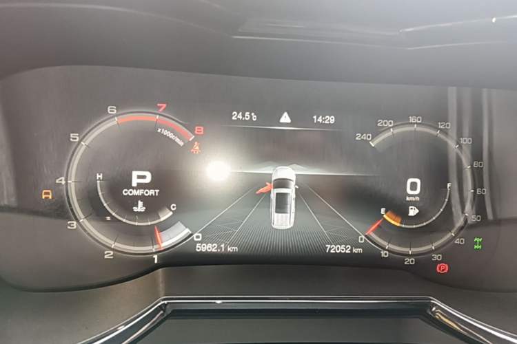 Used GAC Trumpchi GS8 2020 390T Four-Wheel Drive Luxury Smart Connect Edition (7 Seats) Instrument Cluster