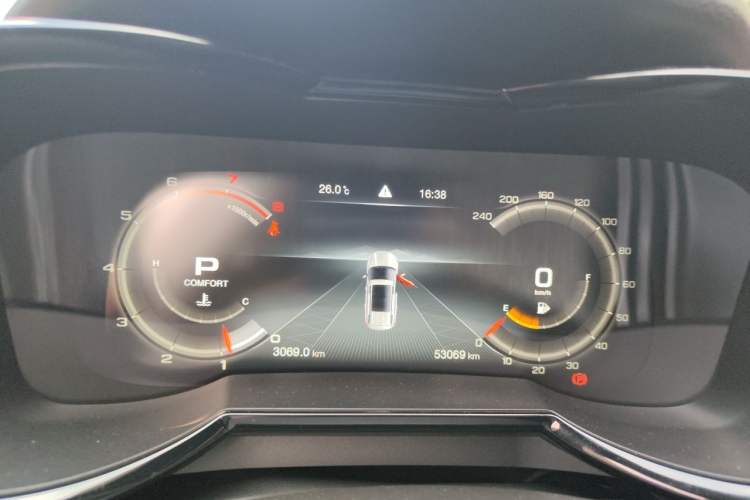 Used GAC Trumpchi GS8 2020 GS8S 390T Two-Wheel Drive Luxury Smart Connectivity Version Instrument Cluster