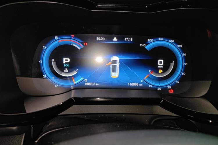 Used GAC Trumpchi GS8 2020 390T Two-Wheel Drive Luxury Smart Connectivity Version (7 Seats) Instrument Cluster