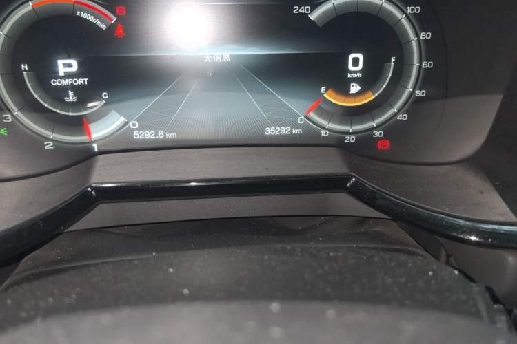 Used GAC Trumpchi GS8 2020 390T Two-Wheel Drive Luxury Smart Connectivity Commemorative Edition (7 Seats) Odometer Close Up