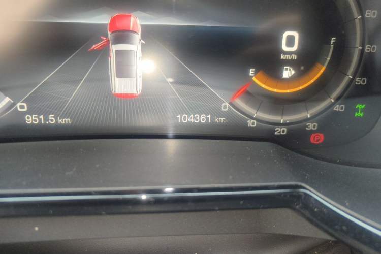Used GAC Trumpchi GS8 2020 390T Four-Wheel Drive Luxury Smart Connectivity Commemorative Edition (7 Seats) Odometer Close Up
