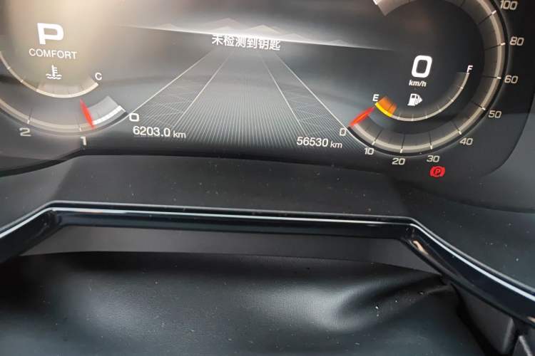 Used GAC Trumpchi GS8 2020 390T Two-Wheel Drive Luxury Smart Connectivity Version (7 Seats) Odometer Close Up