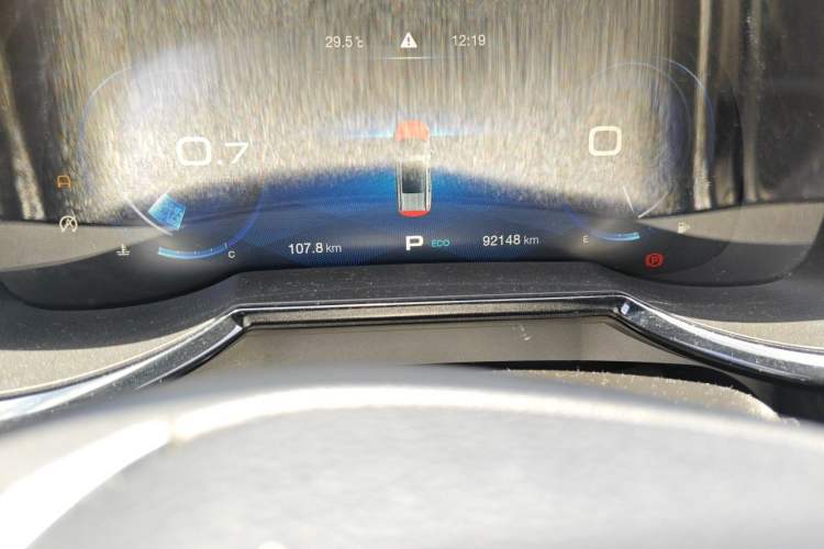 Used GAC Trumpchi GS8 2020 390T Four-Wheel Drive Luxury Smart Connect Edition (7 Seats) Odometer Close Up