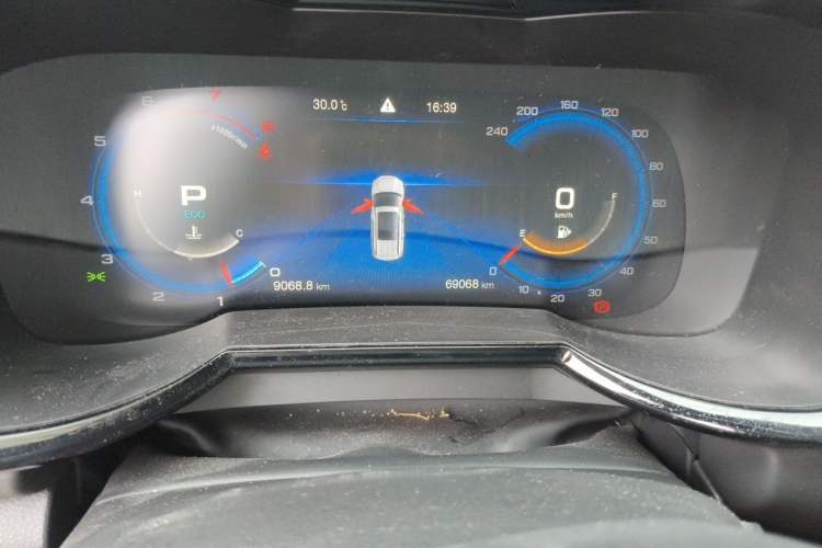 Used GAC Trumpchi GS8 2020 390T Two-Wheel Drive Luxury Smart Connectivity Version (7 Seats) Odometer Close Up