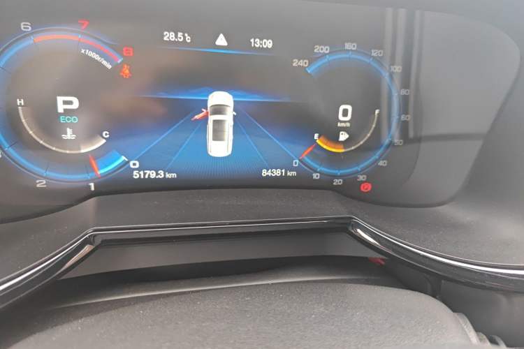 Used GAC Trumpchi GS8 2020 390T Two-Wheel Drive Luxury Smart Connectivity Commemorative Edition (7 Seats) Odometer Close Up