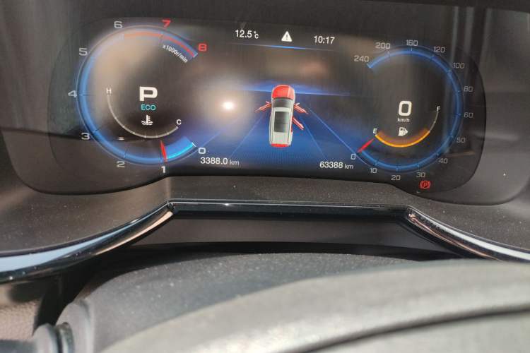 Used GAC Trumpchi GS8 2020 390T Two-Wheel Drive Luxury Smart Connectivity Commemorative Edition (7 Seats) Odometer Close Up