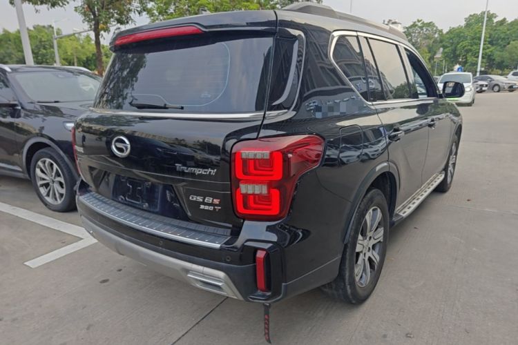 Used GAC Trumpchi GS8 2020 GS8S 390T Two-Wheel-Drive Luxury Edition Rear Right 45 Deg