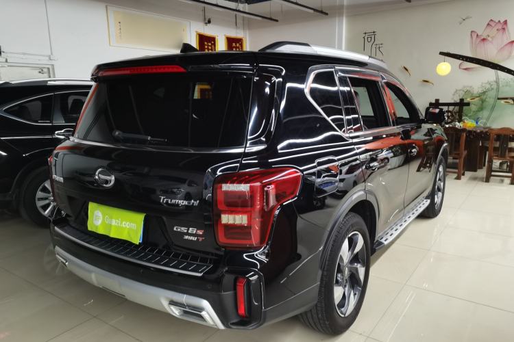 Used GAC Trumpchi GS8 2020 GS8S 390T Two-Wheel Drive Luxury Smart Connectivity Version Rear Right 45 Deg