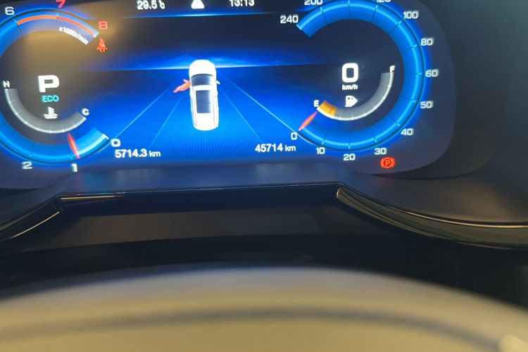 Used GAC Trumpchi GS8 2020 390T Two-Wheel Drive Luxury Smart Connectivity Version (7 Seats) Odometer Close Up