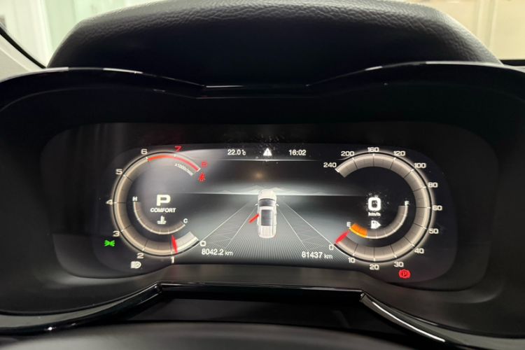 Used GAC Trumpchi GS8 2020 390T Two-Wheel Drive Prestige Version (7 Seats) Odometer Close Up