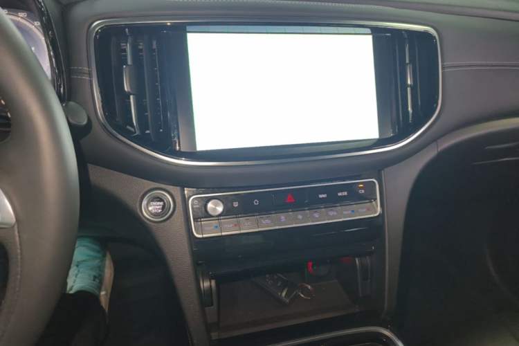 Used GAC Trumpchi GS8 2020 390T Two-Wheel Drive Luxury Smart Connectivity Version (7 Seats) Audio And AC Panel