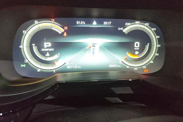 Used GAC Trumpchi GS8 2020 390T Two-Wheel Drive Luxury Smart Connectivity Version (7 Seats) Instrument Cluster