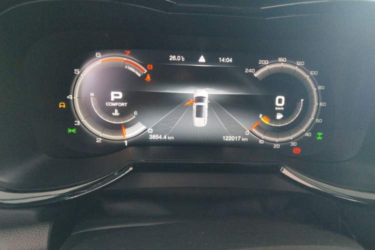 Used GAC Trumpchi GS8 2020 390T Four-Wheel Drive Luxury Smart Connect Edition (7 Seats) Instrument Cluster