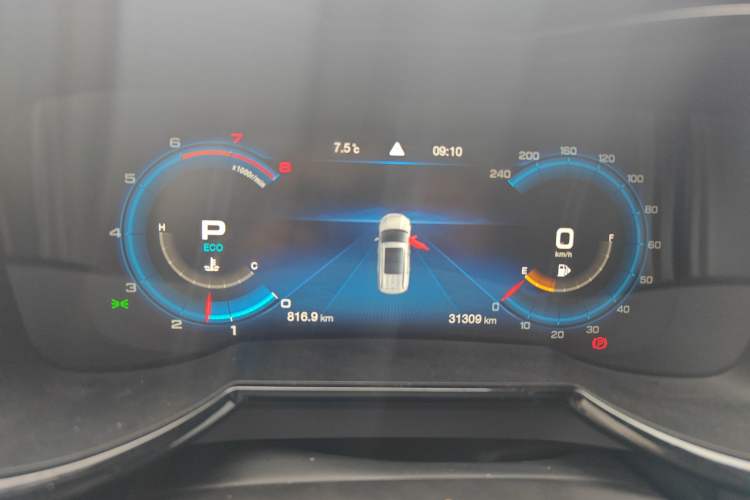 Used GAC Trumpchi GS8 2020 390T Two-Wheel Drive Luxury Smart Connectivity Version (7 Seats) Instrument Cluster