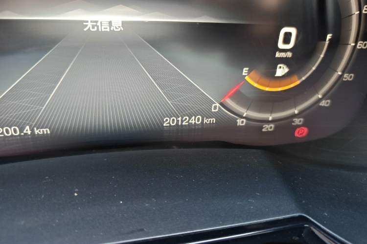Used GAC Trumpchi GS8 2020 390T Two-Wheel Drive Luxury Smart Connectivity Version (7 Seats) Odometer Close Up