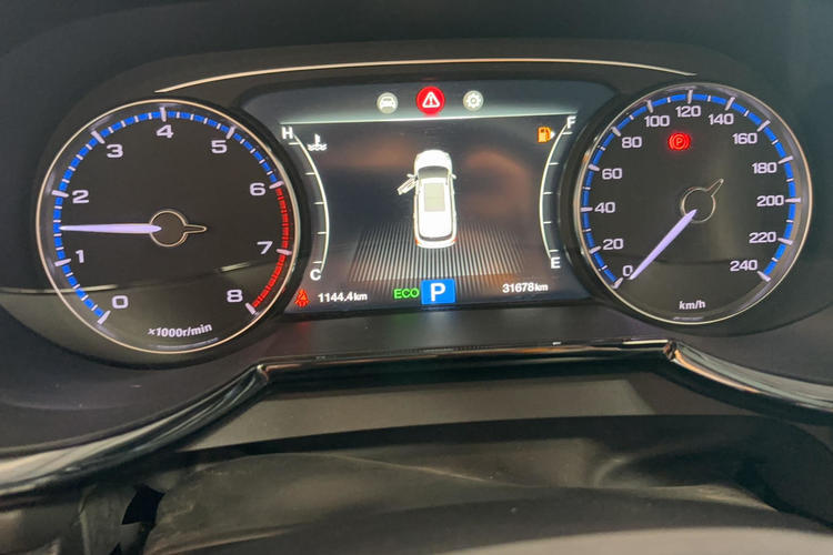 Used GAC Trumpchi GS8 2020 GS8S 390T Two-Wheel-Drive Luxury Edition Odometer Close Up