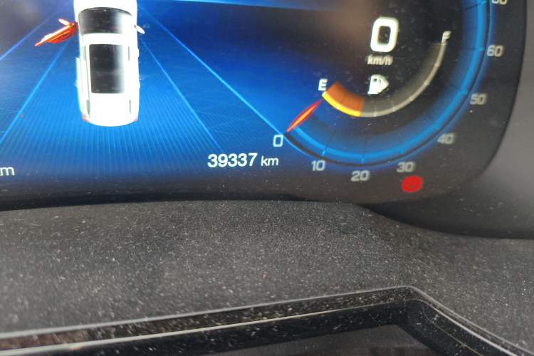 Used GAC Trumpchi GS8 2020 GS8S 390T Two-Wheel Drive Prestige Edition Odometer Close Up