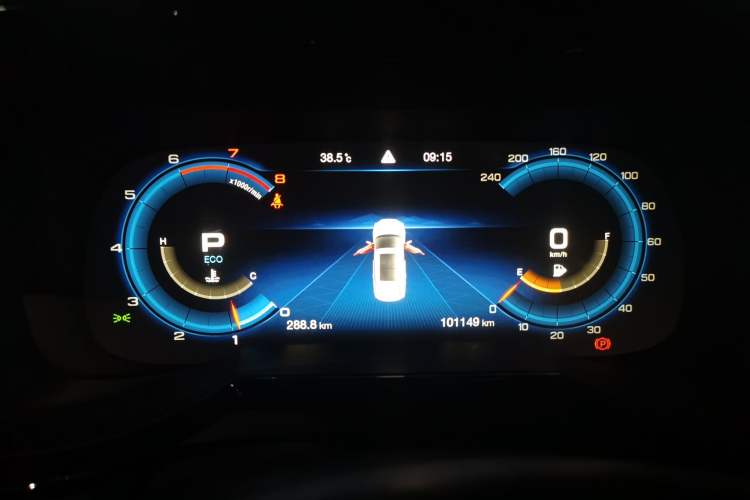 Used GAC Trumpchi GS8 2020 390T Two-Wheel Drive Luxury Smart Connectivity Commemorative Edition (7 Seats) Instrument Cluster