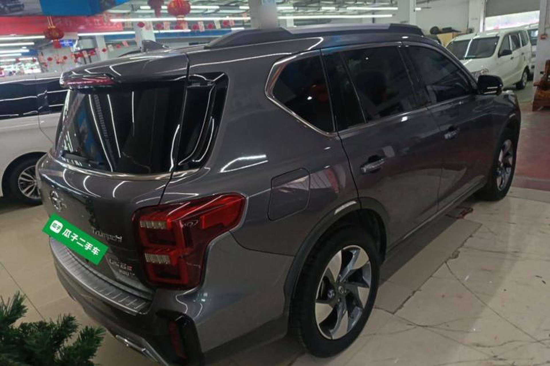 Used GAC Trumpchi GS8 2020 GS8S 390T Two-Wheel Drive Luxury Smart Connectivity Version Rear Right 45 Deg
