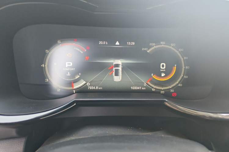 Used GAC Trumpchi GS8 2020 390T Two-Wheel Drive Luxury Smart Connectivity Version (7 Seats) Instrument Cluster
