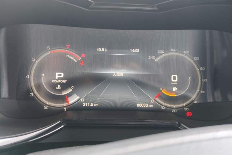 Used GAC Trumpchi GS8 2020 390T Two-Wheel Drive Luxury Smart Connectivity Commemorative Edition (7 Seats) Instrument Cluster