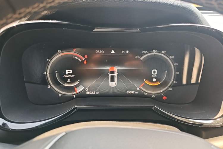 Used GAC Trumpchi GS8 2020 GS8S 390T Two-Wheel Drive Luxury Smart Connectivity Version Instrument Cluster