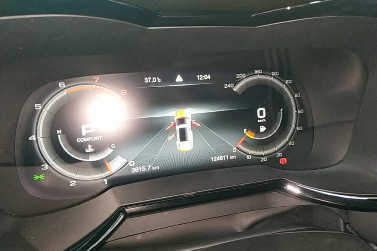 Used GAC Trumpchi GS8 2020 GS8S 390T Two-Wheel Drive Luxury Smart Connectivity Version Instrument Cluster
