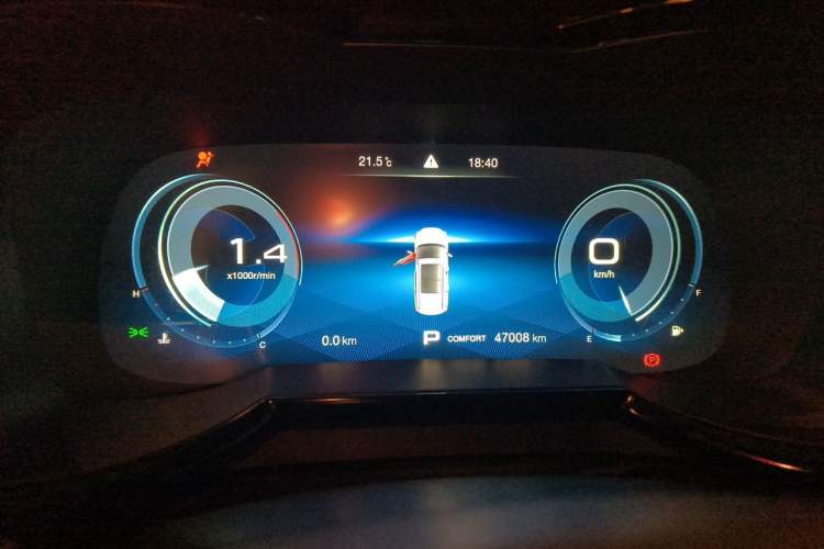 Used GAC Trumpchi GS8 2020 390T Two-Wheel Drive Luxury Smart Connectivity Commemorative Edition (7 Seats) Instrument Cluster