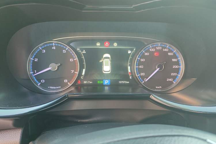 Used GAC Trumpchi GS8 2020 390T Two-Wheel Drive Luxury Edition (7 Seats) Instrument Cluster