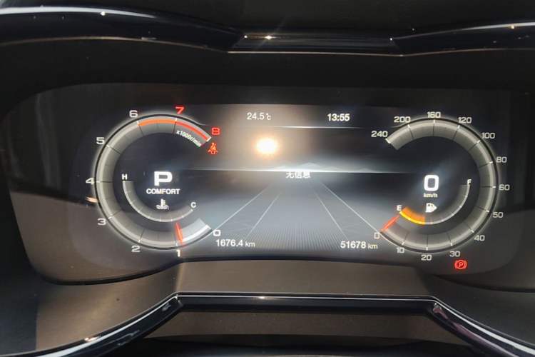 Used GAC Trumpchi GS8 2020 390T Two-Wheel Drive Luxury Smart Connectivity Version (7 Seats) Instrument Cluster