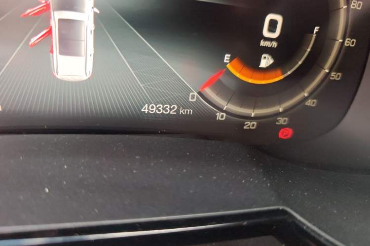 Used GAC Trumpchi GS8 2020 390T Two-Wheel Drive Luxury Smart Connectivity Commemorative Edition (7 Seats) Odometer Close Up