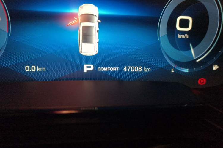 Used GAC Trumpchi GS8 2020 390T Two-Wheel Drive Luxury Smart Connectivity Commemorative Edition (7 Seats) Odometer Close Up