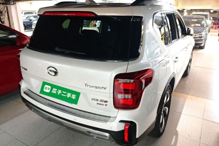 Used GAC Trumpchi GS8 2020 GS8S 390T Two-Wheel Drive Luxury Smart Connectivity Version Rear Right 45 Deg