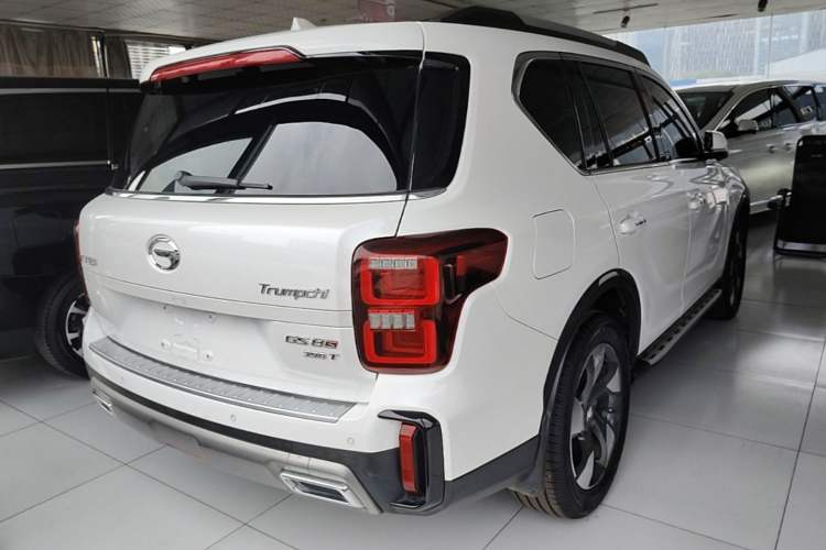 Used GAC Trumpchi GS8 2020 GS8S 390T Two-Wheel Drive Luxury Smart Connectivity Version Rear Right 45 Deg