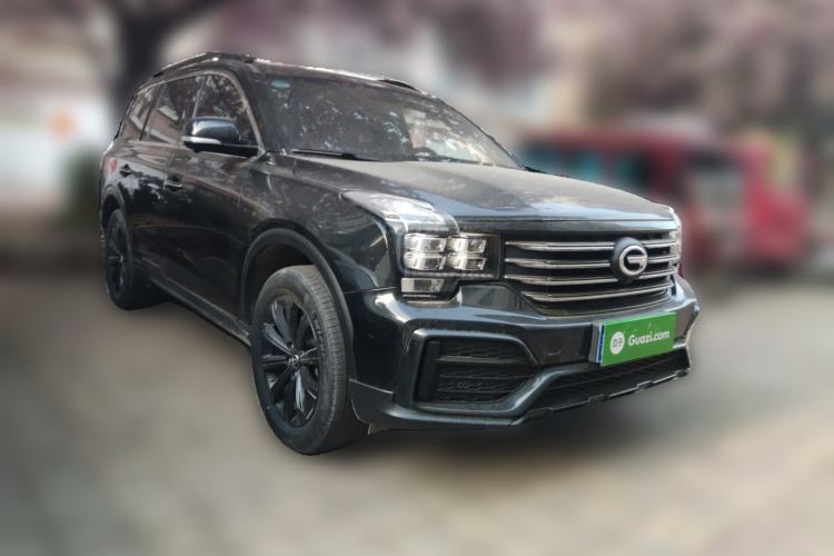 Used GAC Trumpchi GS8 2021 390T Two-Wheel-Drive Dark Knight Edition Front Right 45 Deg