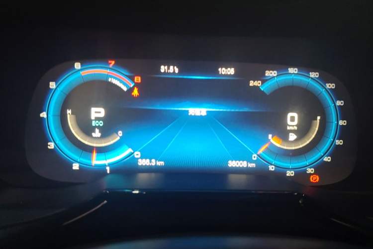 Used GAC Trumpchi GS8 2021 390T Two-Wheel-Drive Dark Knight Edition Instrument Cluster