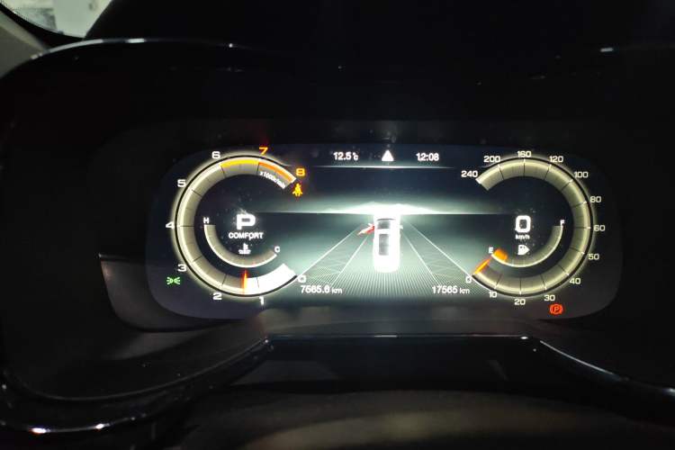 Used GAC Trumpchi GS8 2021 390T Two-Wheel-Drive Dark Knight Edition Instrument Cluster
